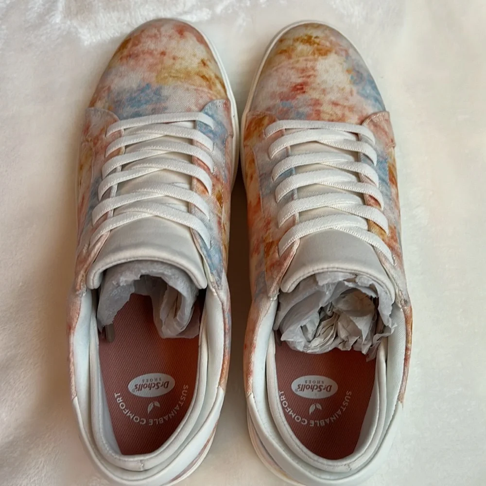NIB Dr. Scholl’s Wink Lace Tie Dye Sneakers
